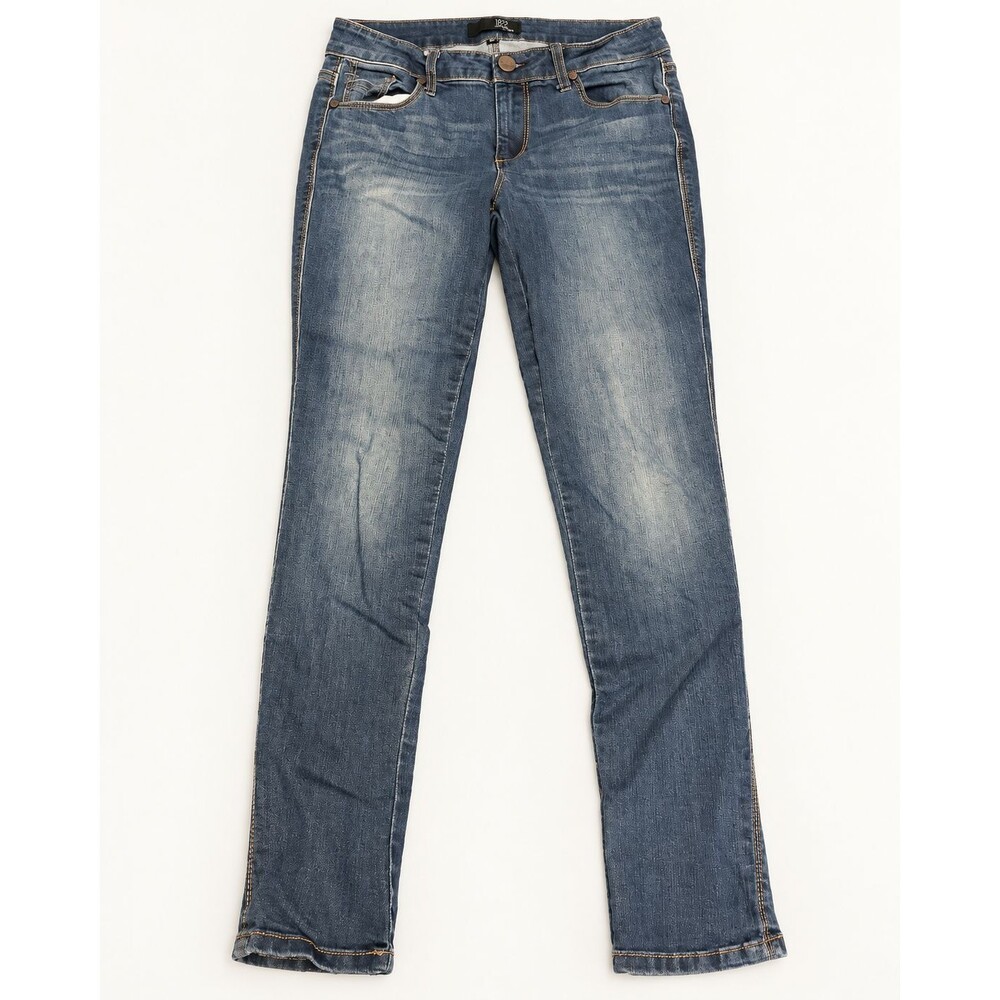 1822 Denim Jeans Size 28 Blue Faded Wash 5 Pocket